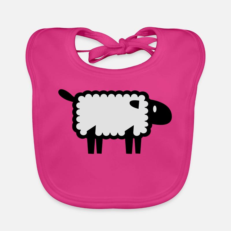 moutons Bavoir bio Bébé
