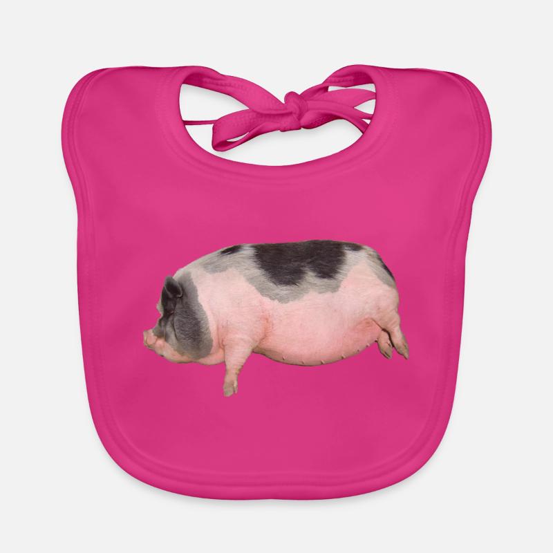 cochon Bavoir bio Bébé