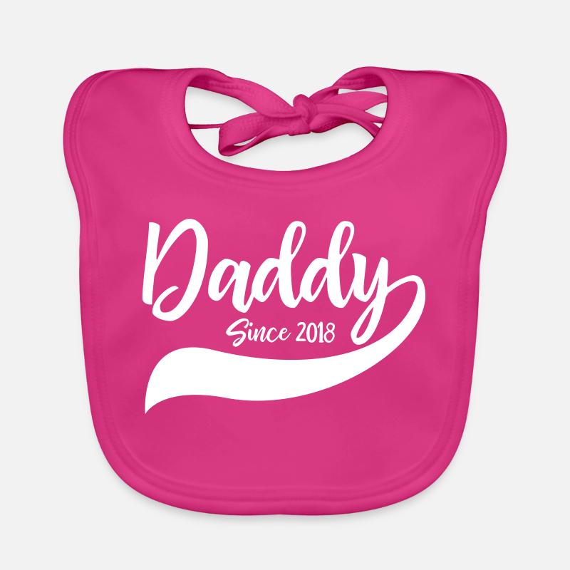 Daddy Since 2018 Baby Bio-Lätzchen