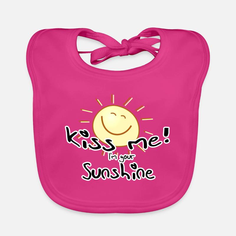 Geschenk Liebe Sommer Frühling Baby Bio-Lätzchen
