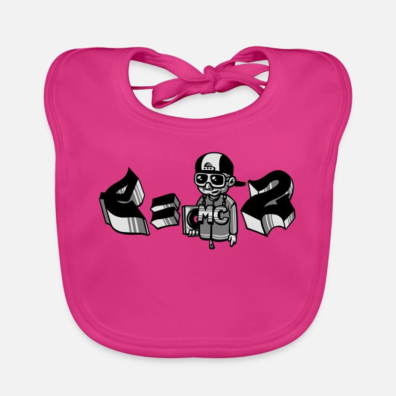 E=MC2 flex Organic Baby Bibs