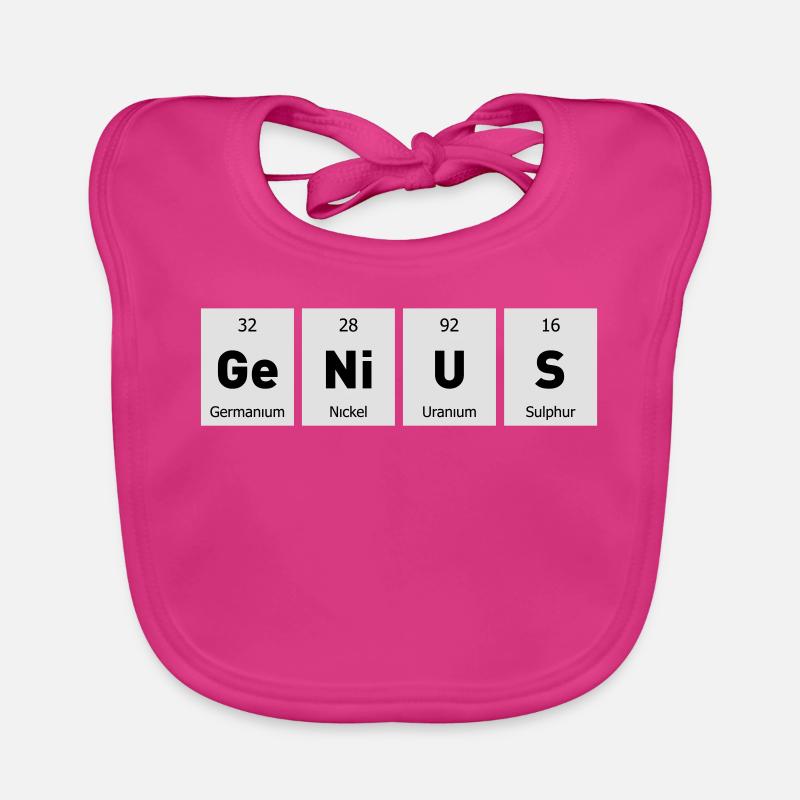 Genius Nerd Geek Organic Baby Bibs