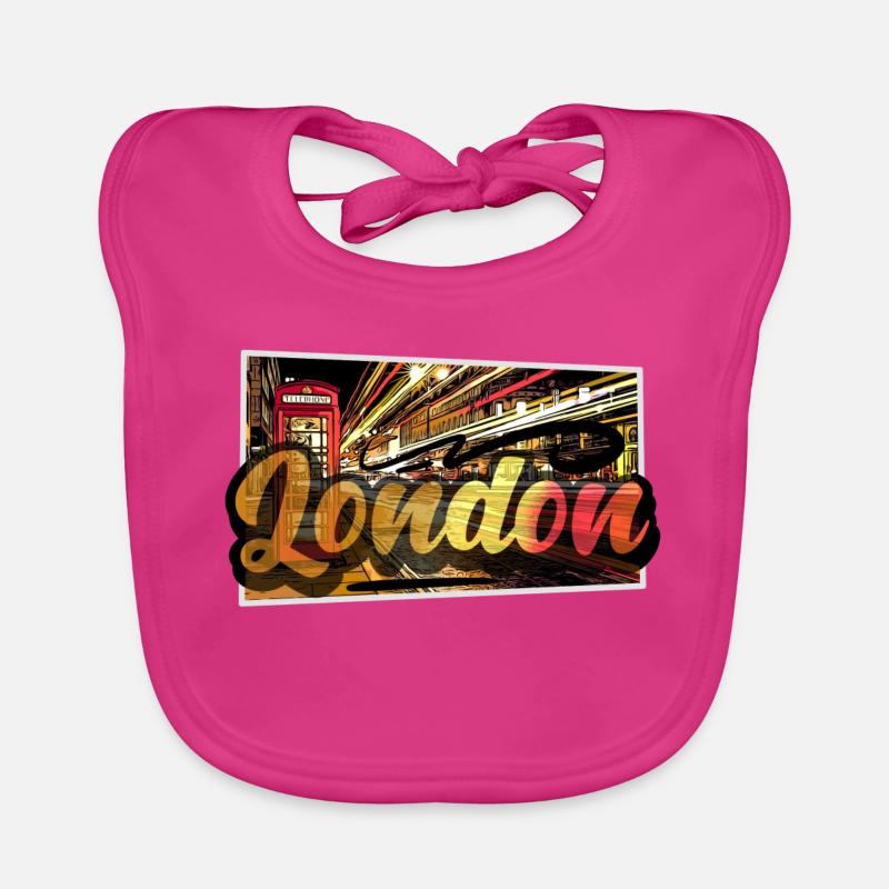Londres Bavoir bio Bébé