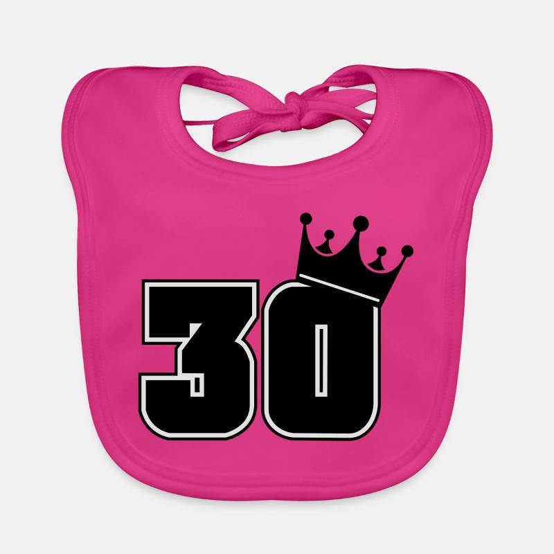 30 Organic Baby Bibs