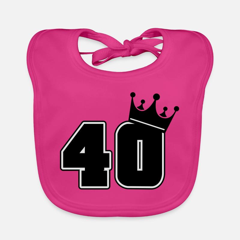 40 Organic Baby Bibs