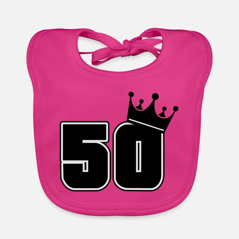 50 Organic Baby Bibs