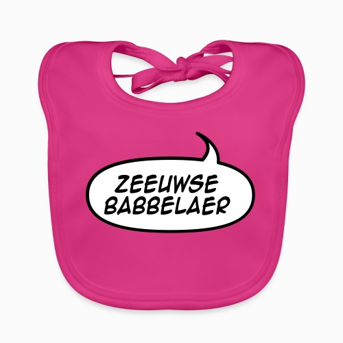 Zeeuwse Babbelaer - Lekker Zeeuws - Bio-slabbetje voor baby's