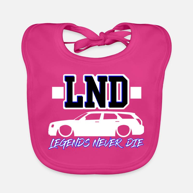 LND Legends Never Die Organic Baby Bibs