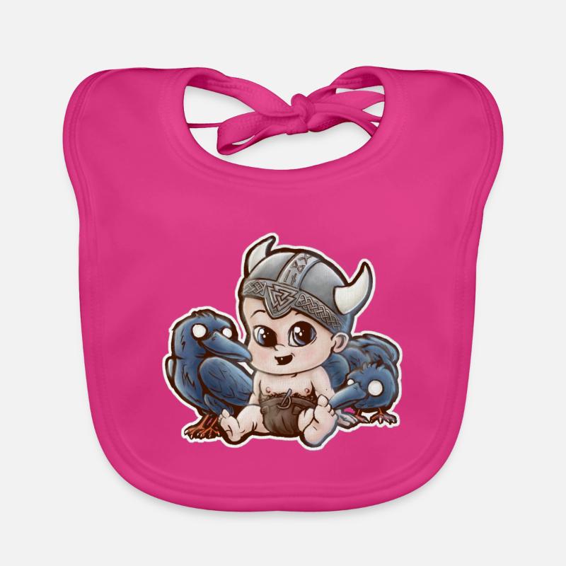 Odin Wikinger Baby Baby Bio-Lätzchen