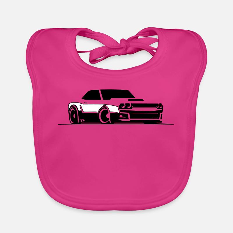 Challenger SRT Hellcat Bavoir bio Bébé