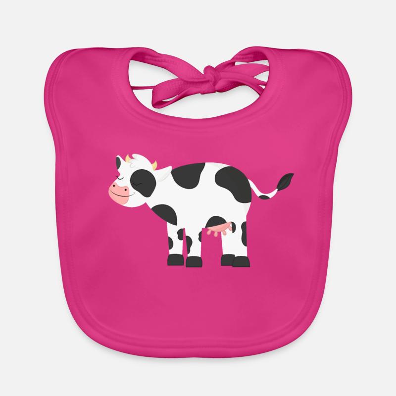 Cow cows Organic Baby Bibs