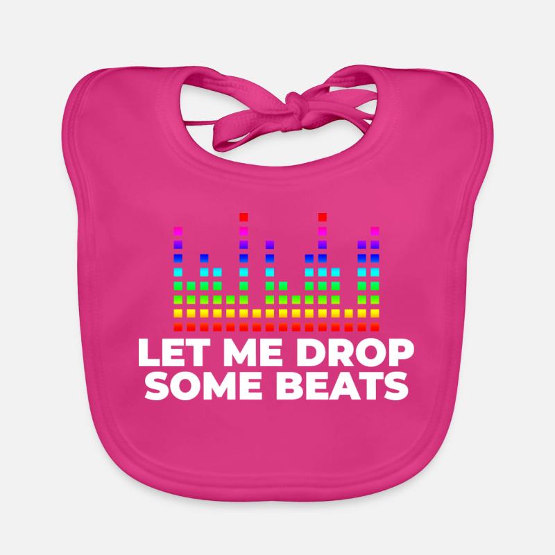 DJ Musik Baby Bio-Lätzchen