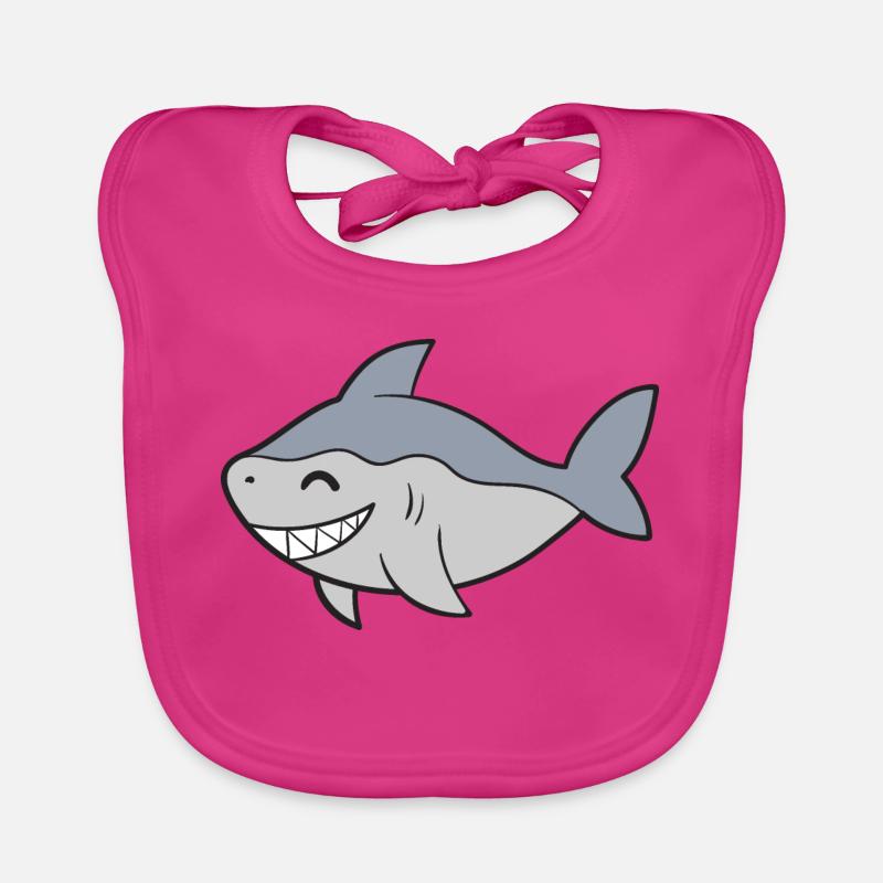 Requin Requin Bavoir bio Bébé