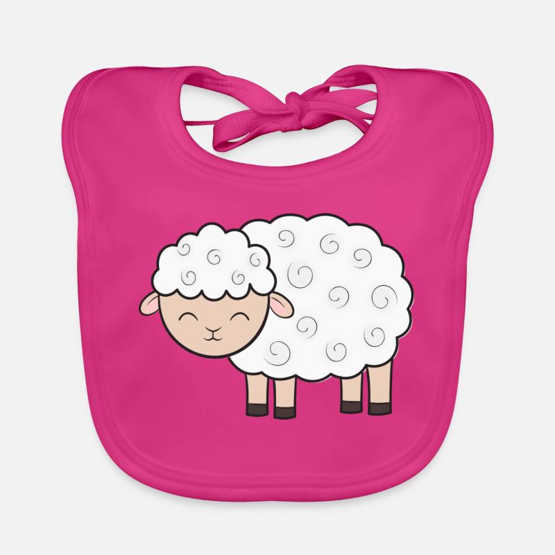 Moutons Moutons Bavoir bio Bébé