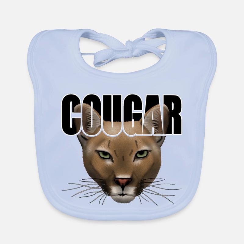 Cougar script R6Z Bavaglino ecologico per neonato