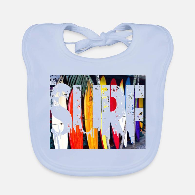 SURF Bavoir bio Bébé