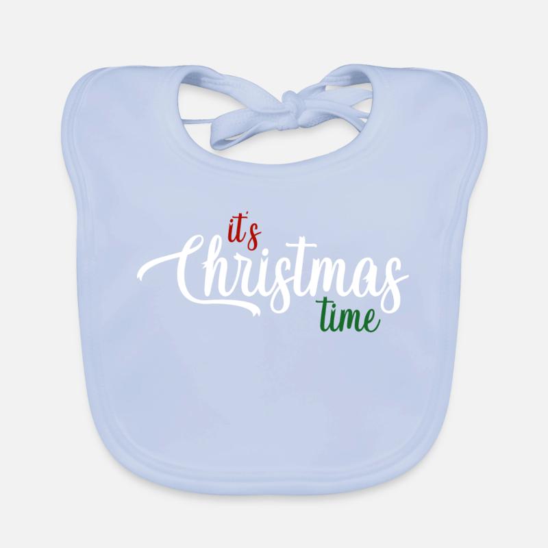 Scénario de Kersttijd : C’est la période de Noël Bavoir bio Bébé