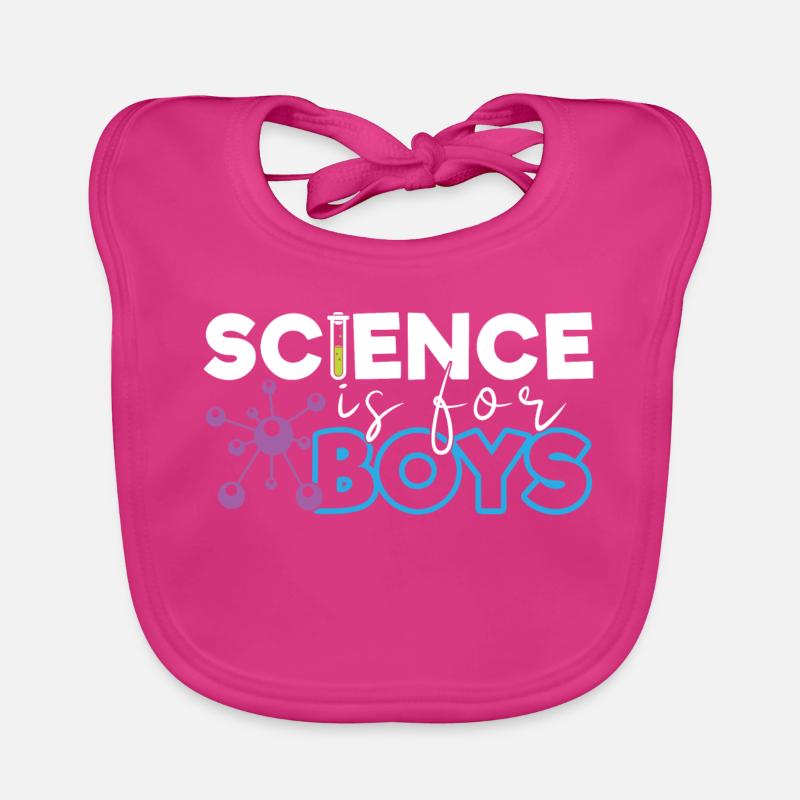 Science is for Boys Organic Baby Bibs