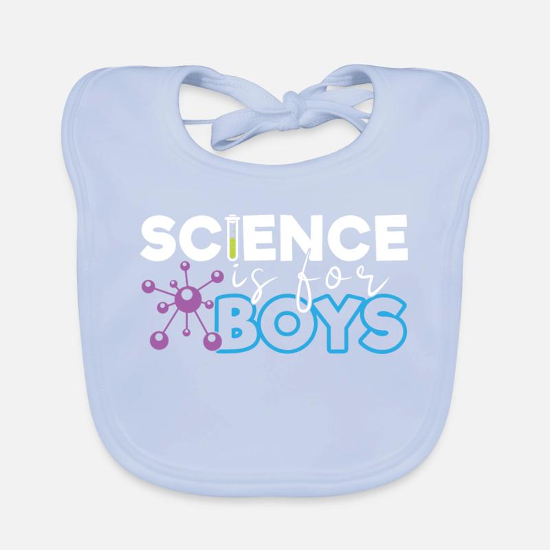 Science is for Boys Organic Baby Bibs