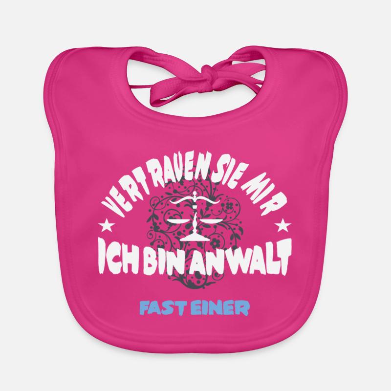 Fast ein Anwalt Baby Bio-Lätzchen