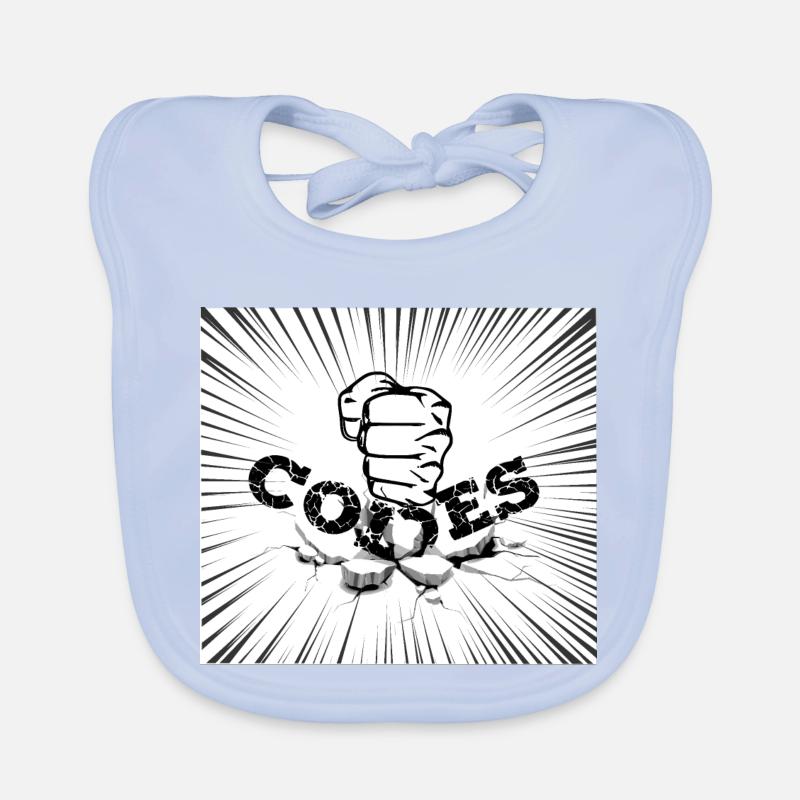 CASSER LES CODES Bavoir bio Bébé