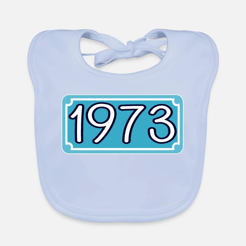 Année de naissance 1973 Bavoir bio Bébé