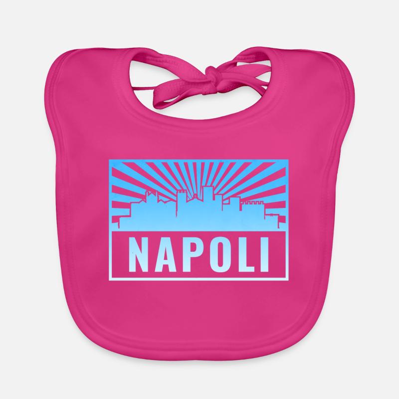 Napoli Skyline Sunbeams Organic Baby Bibs