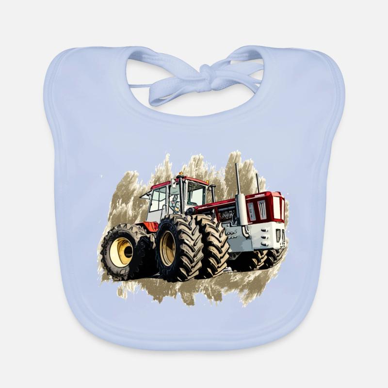 Traktor Gigant Baby Bio-Lätzchen