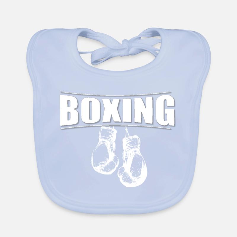 Boxe avec des gants Bavoir bio Bébé