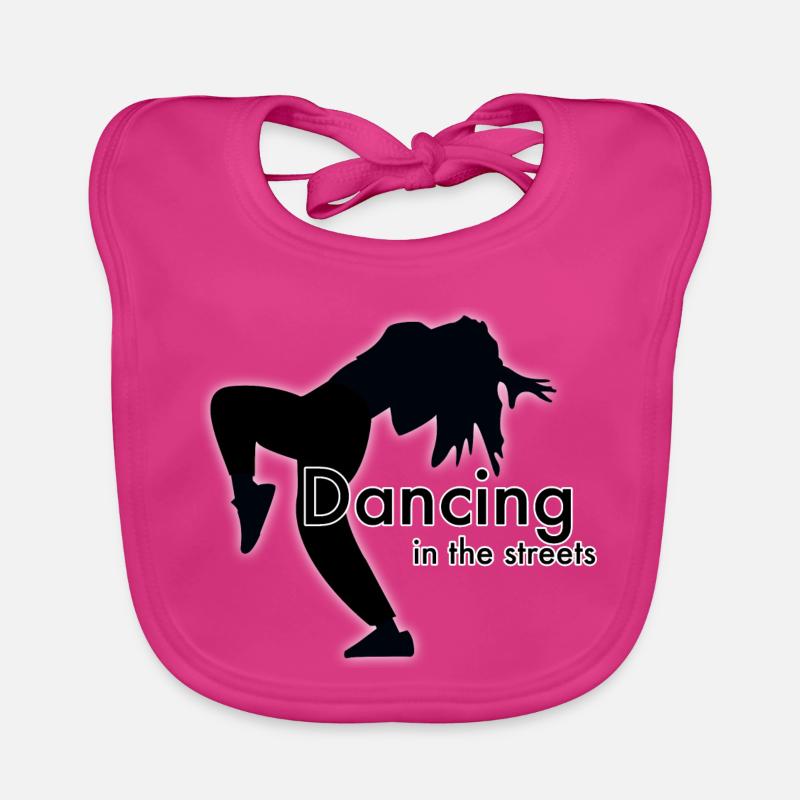 Dancing in the Streets Baby Bio-Lätzchen