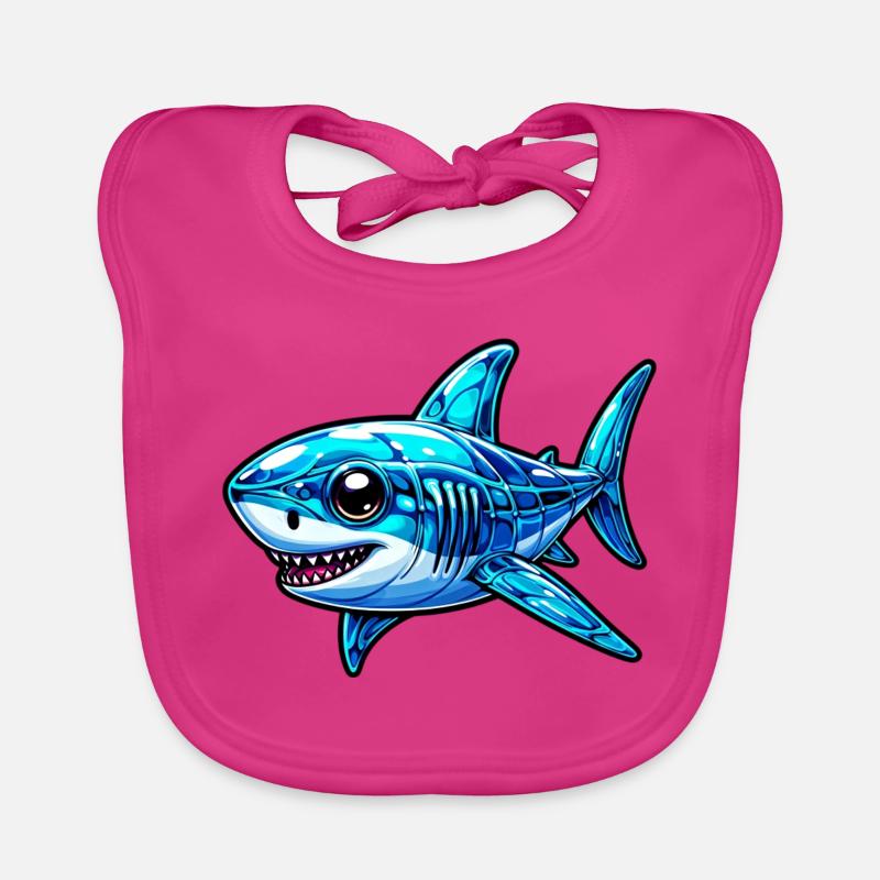 Requin Bavoir bio Bébé