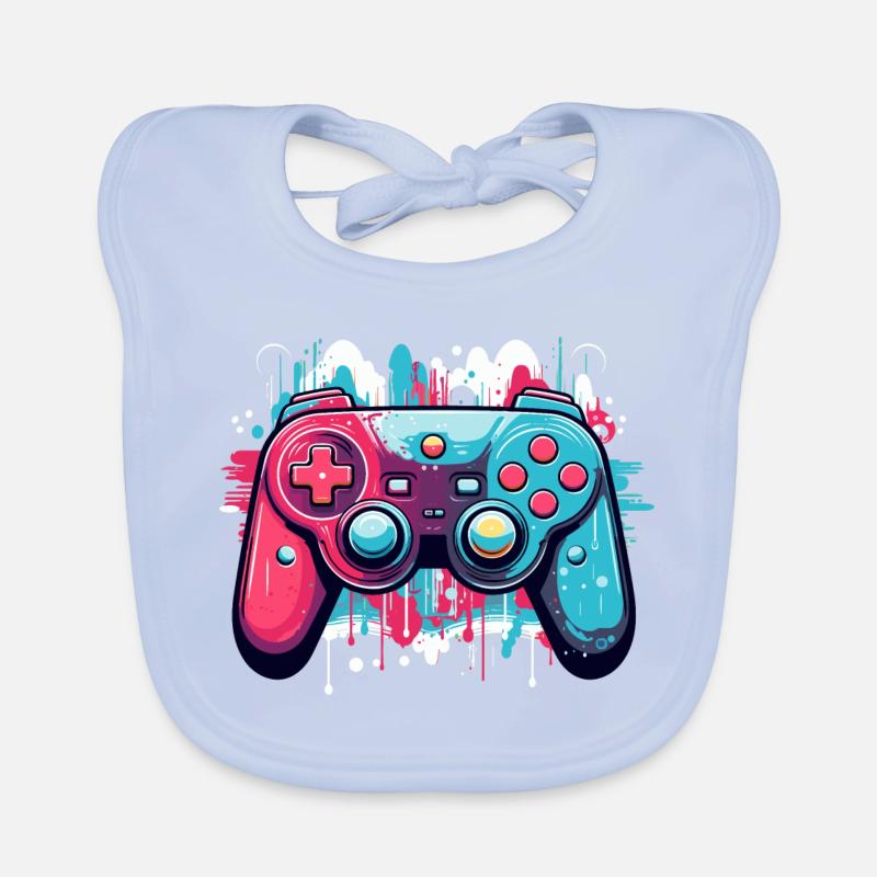Game Controller Baby Bio-Lätzchen