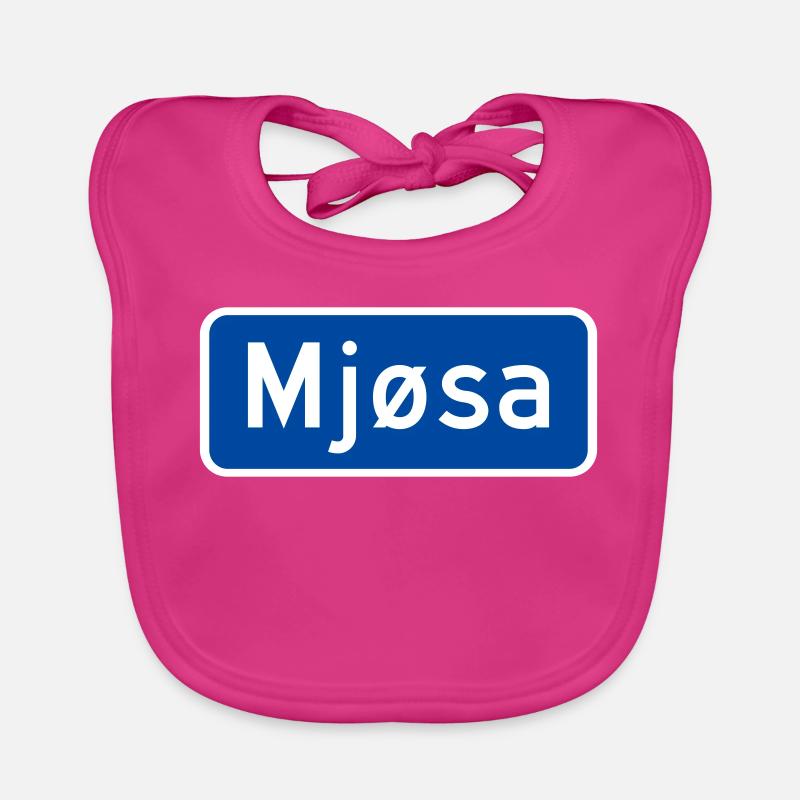 Der Mjøsa-See Baby Bio-Lätzchen