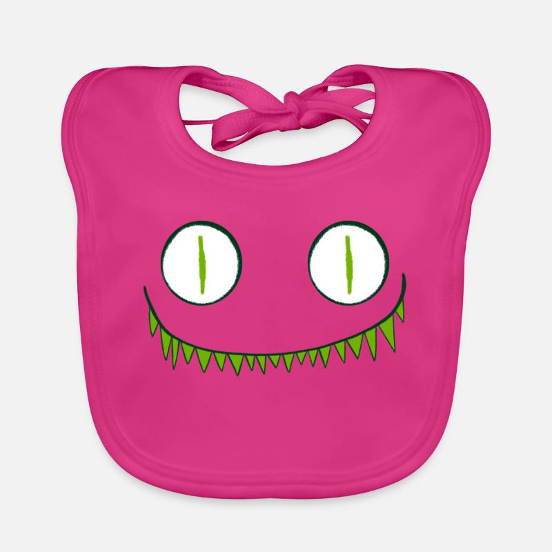Monströse Augen Baby Bio-Lätzchen