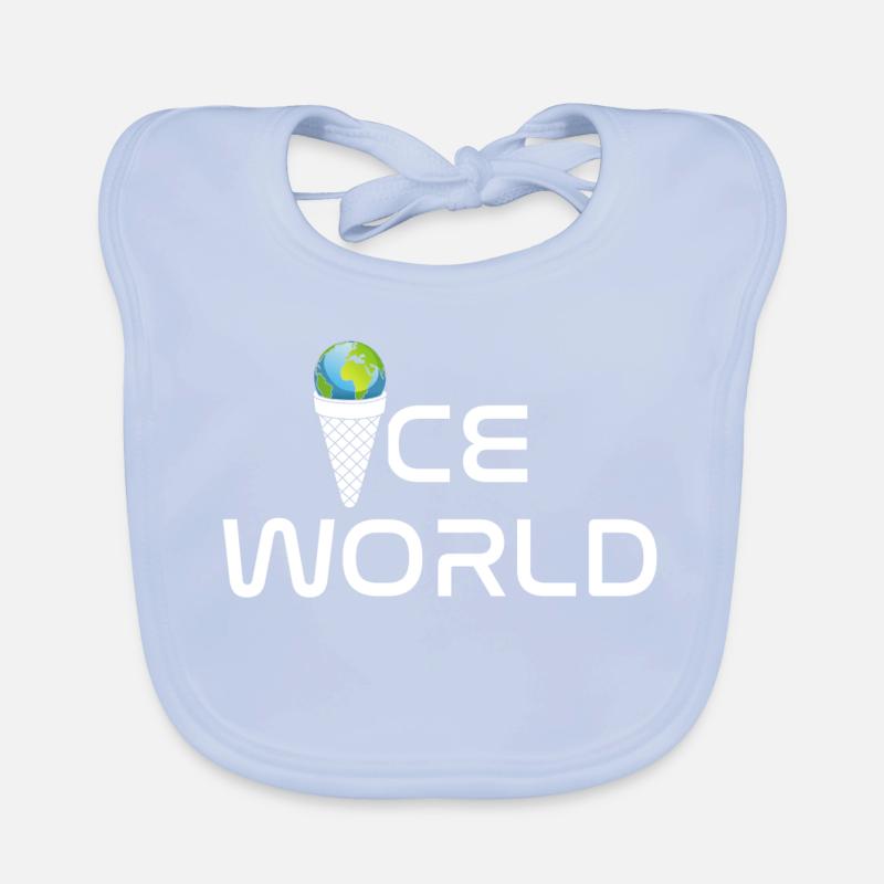 Monde de glace Bavoir bio Bébé