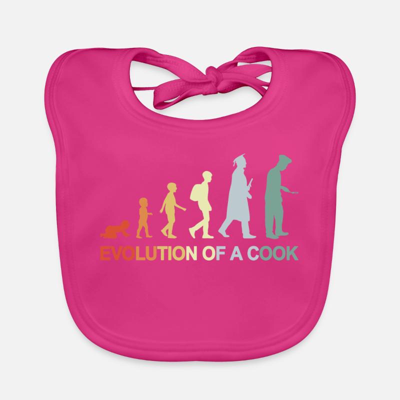 Evolution d’un cuisinier Bavoir bio Bébé