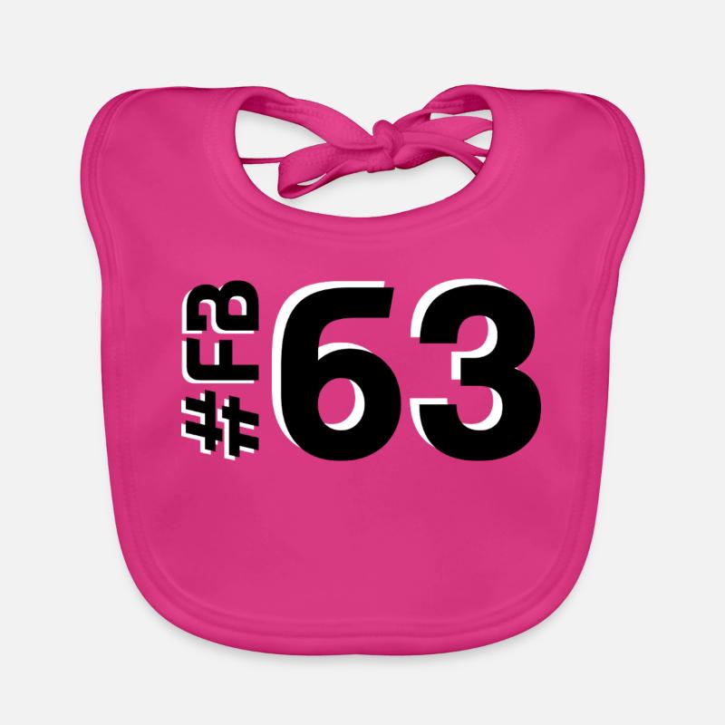 FB63 2025 - Baby Bio-Lätzchen - Fuchsia