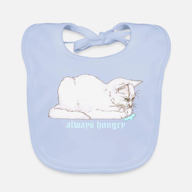 ALWAYS HUNGRY Organic Baby Bibs