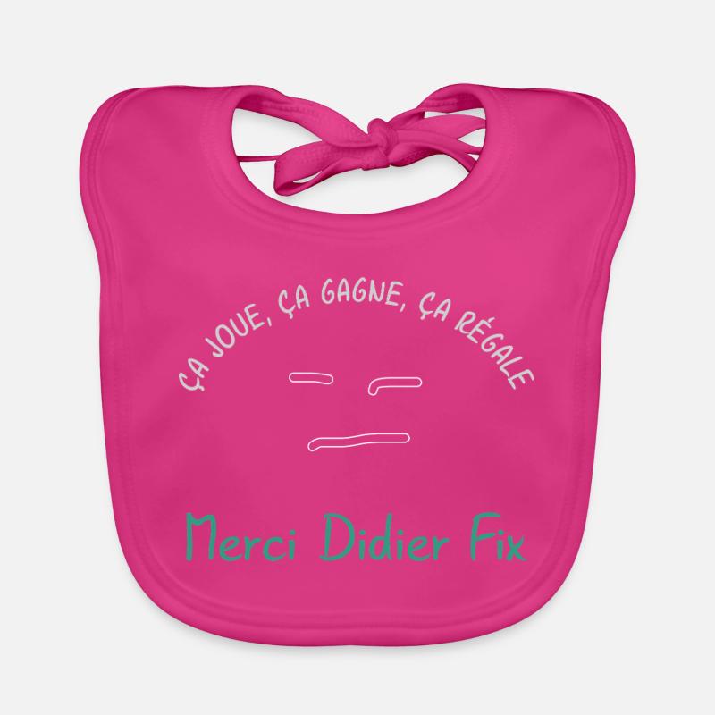 Ca_joue_ca_gagne_ca_regale Bavoir bio Bébé