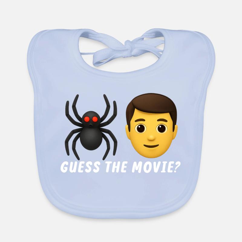 Spider and Human Design Organic Baby Bibs