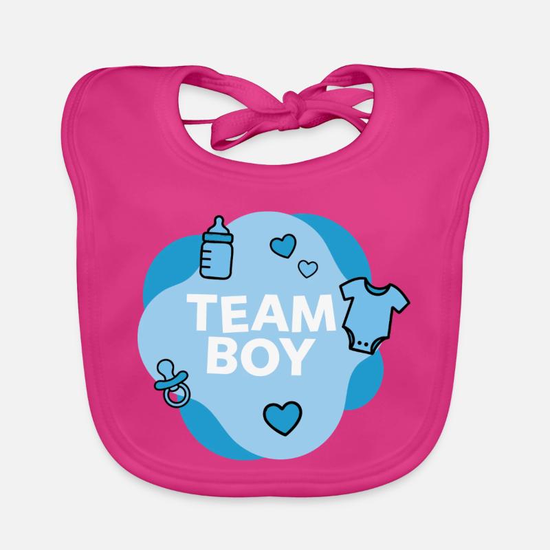 Conception de la douche de bébé de l’équipe Boy Bavoir bio Bébé