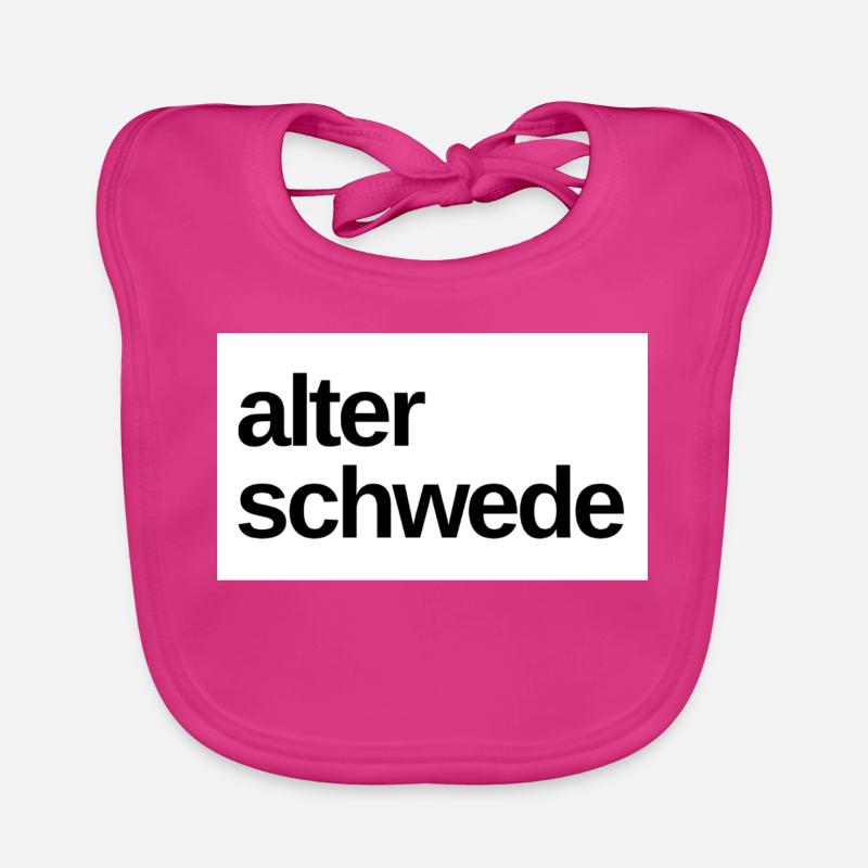 Alter Schwede Fun Design Baby Bio-Lätzchen