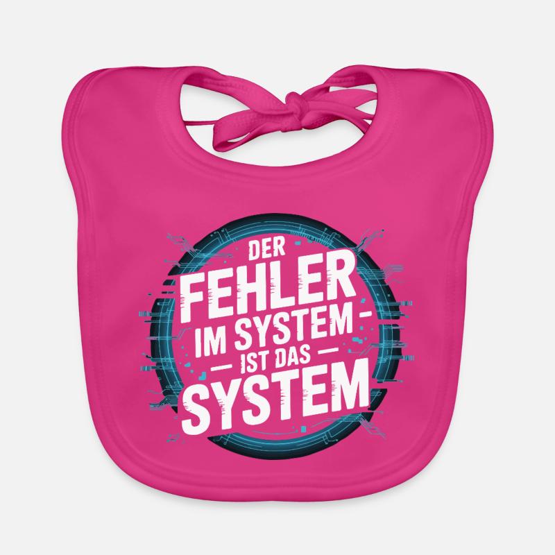 Der Fehler im System - liegt im System JA! Baby Bio-Lätzchen