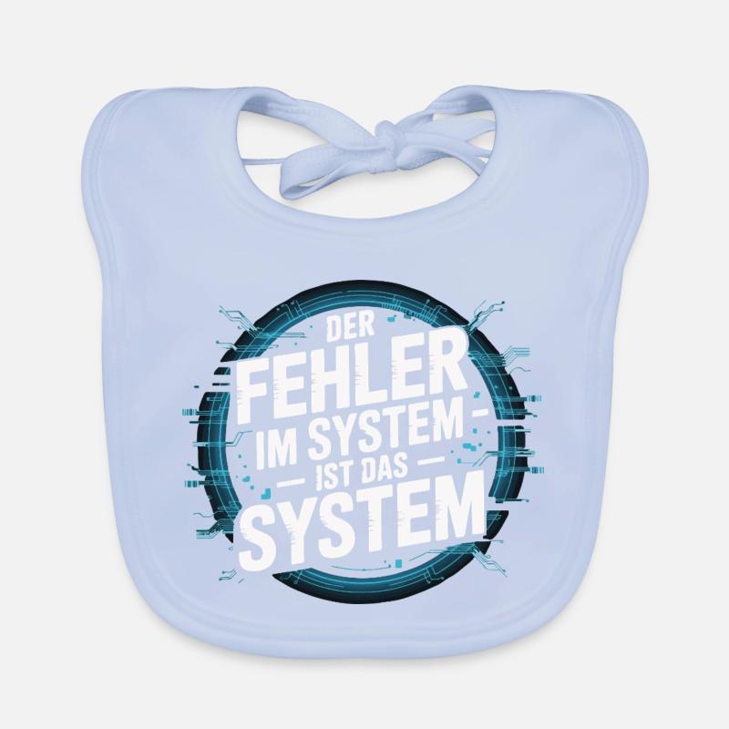 Der Fehler im System - liegt im System JA! Baby Bio-Lätzchen