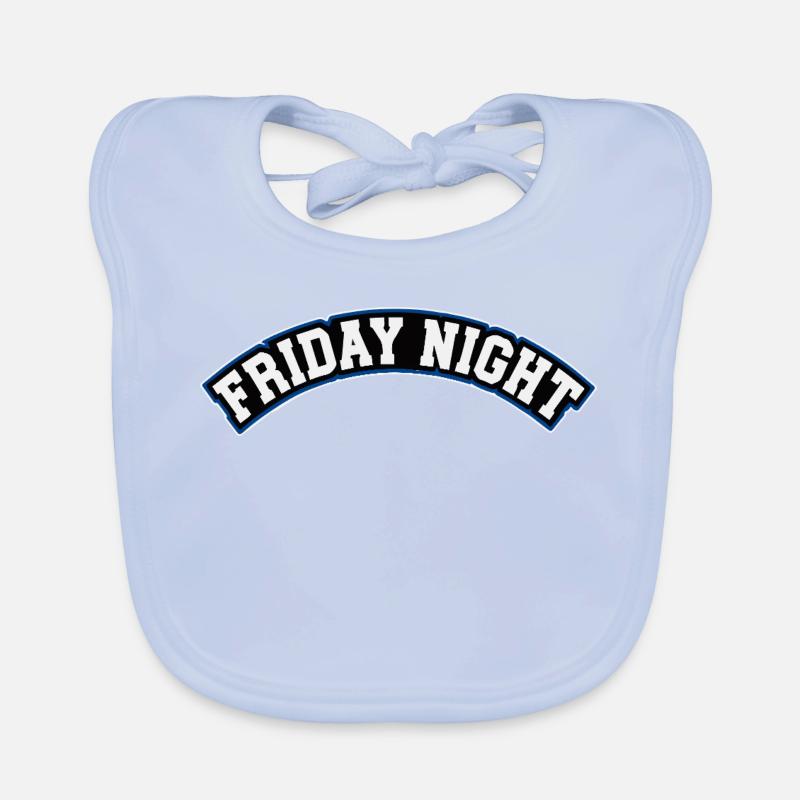 Friday Night Retro Arcade Design Baby Bio-Lätzchen