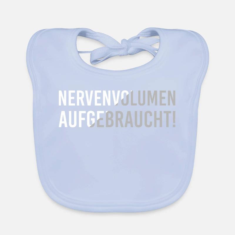 Nerve volume used up Organic Baby Bibs