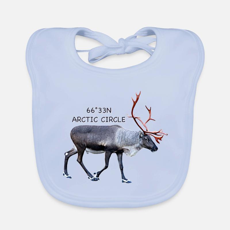 Arctic Circle Organic Baby Bibs