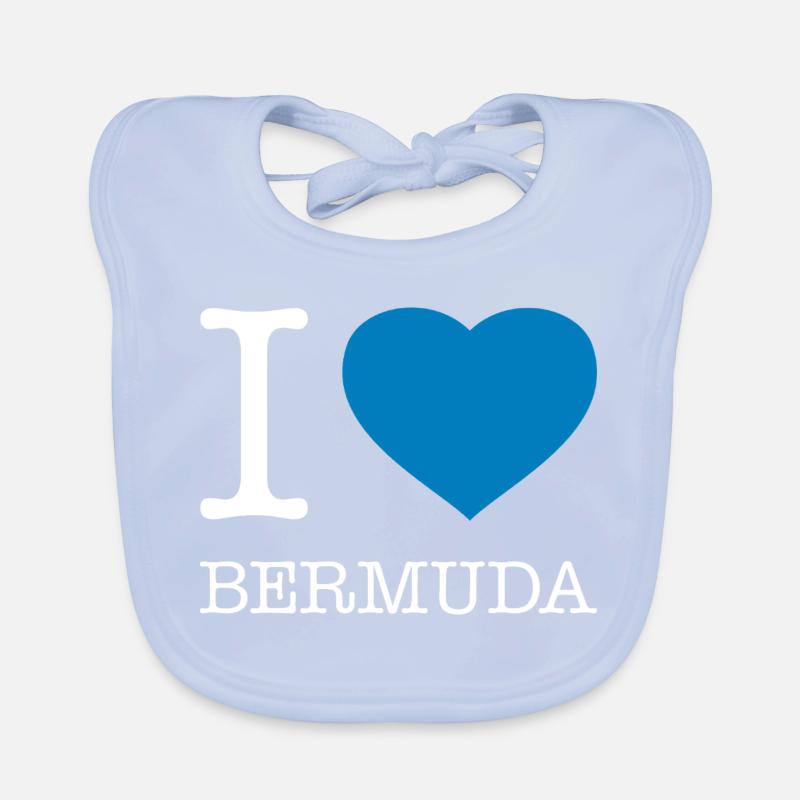 I love Bermuda Baby Bio-Lätzchen