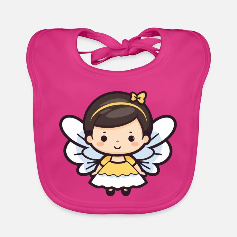 Fée Mignon Conte de fées Bavoir bio Bébé