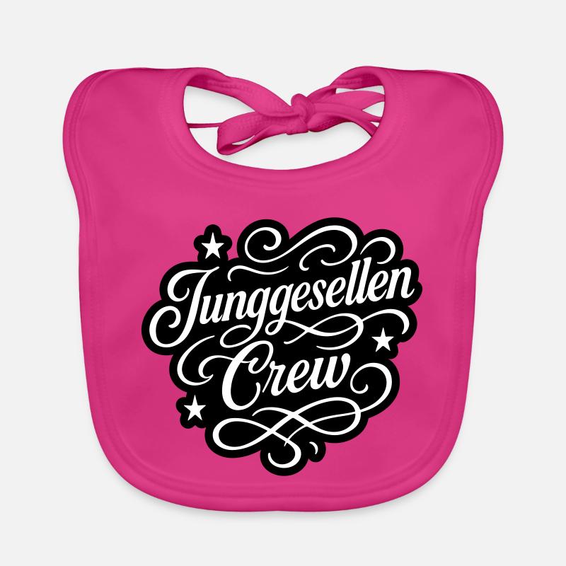 Bachelor Crew Organic Baby Bibs